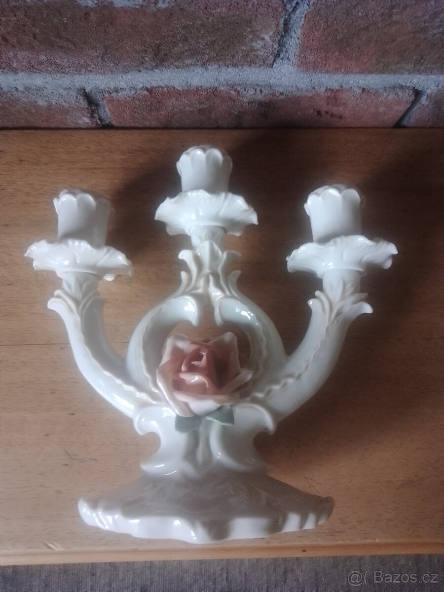 Porcelánový svícen - 5