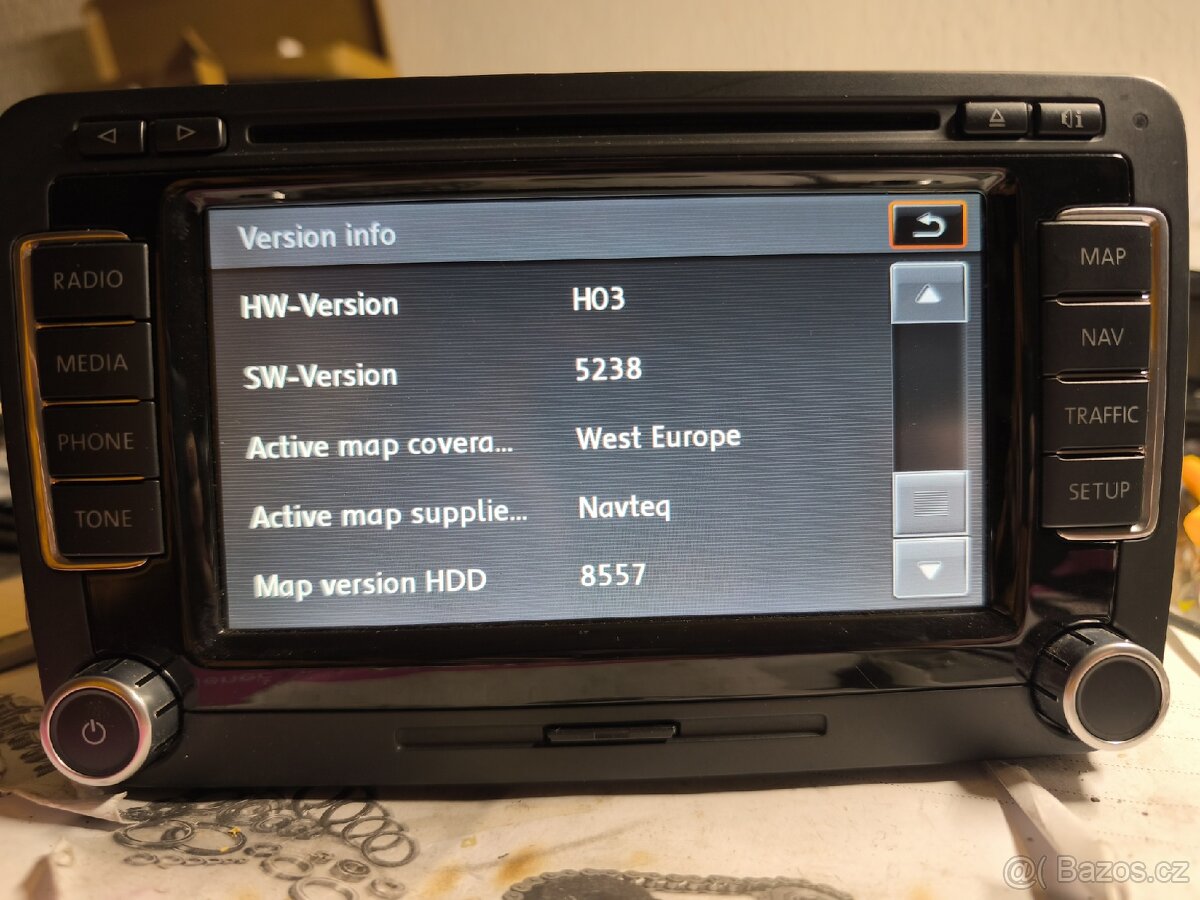 VW RNS510 1T0035680B aktualizované. - 5