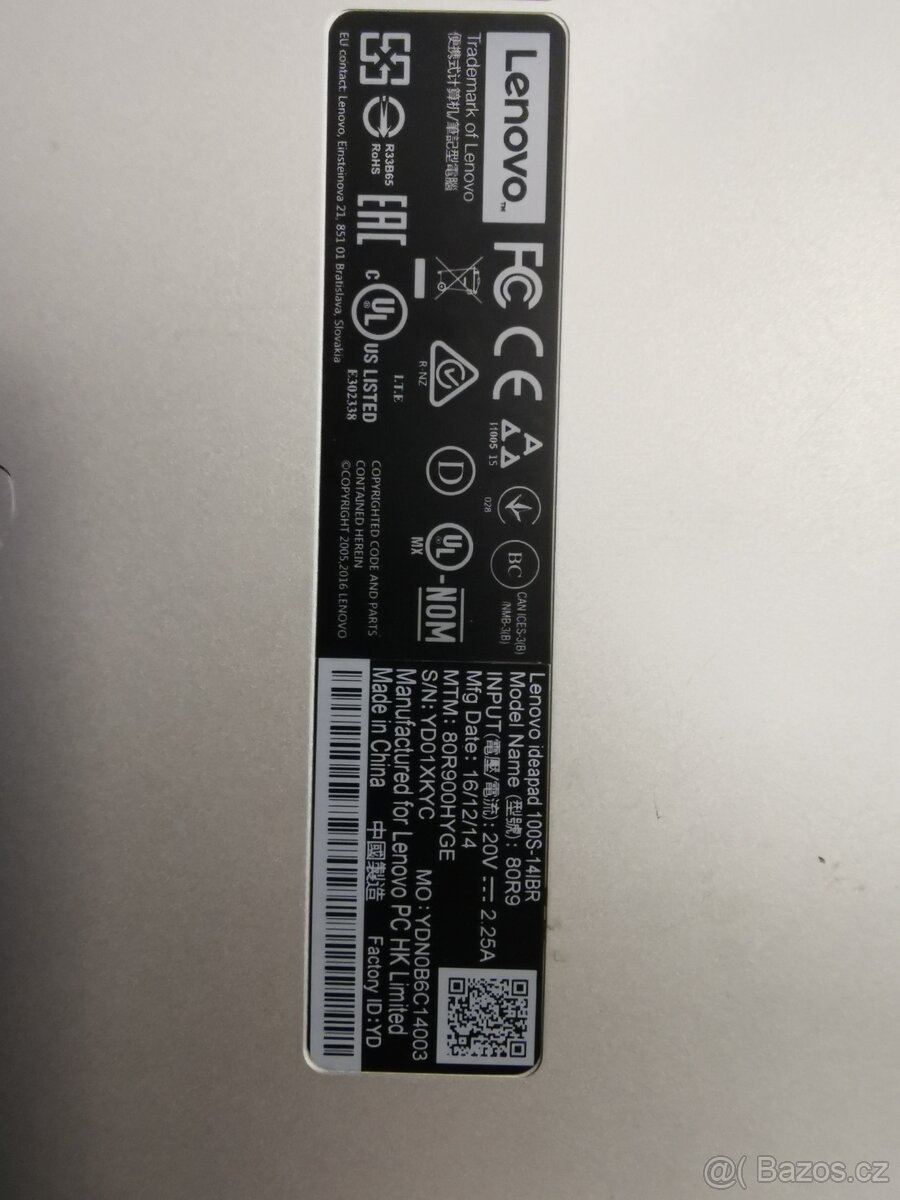 Likvidace skladu 3x notebooky - 5