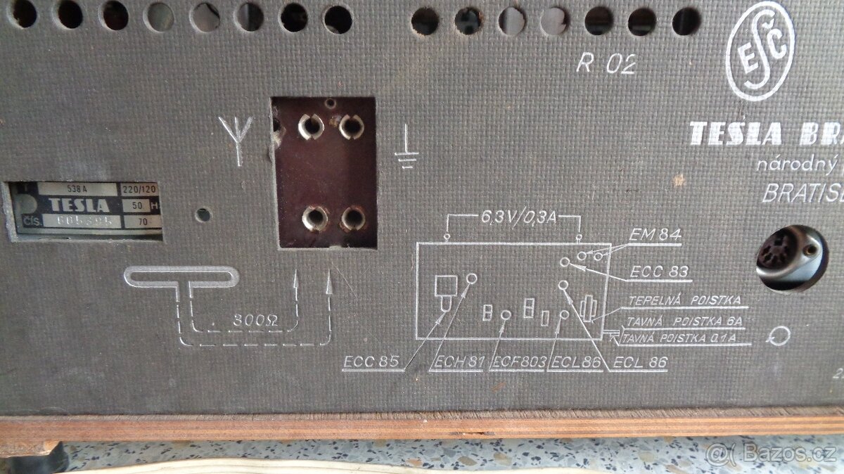 lampový receiver stereodirigent 538A - 5