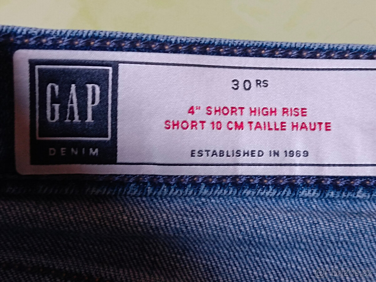 Riflové kraťasy Gap vel.M - 5