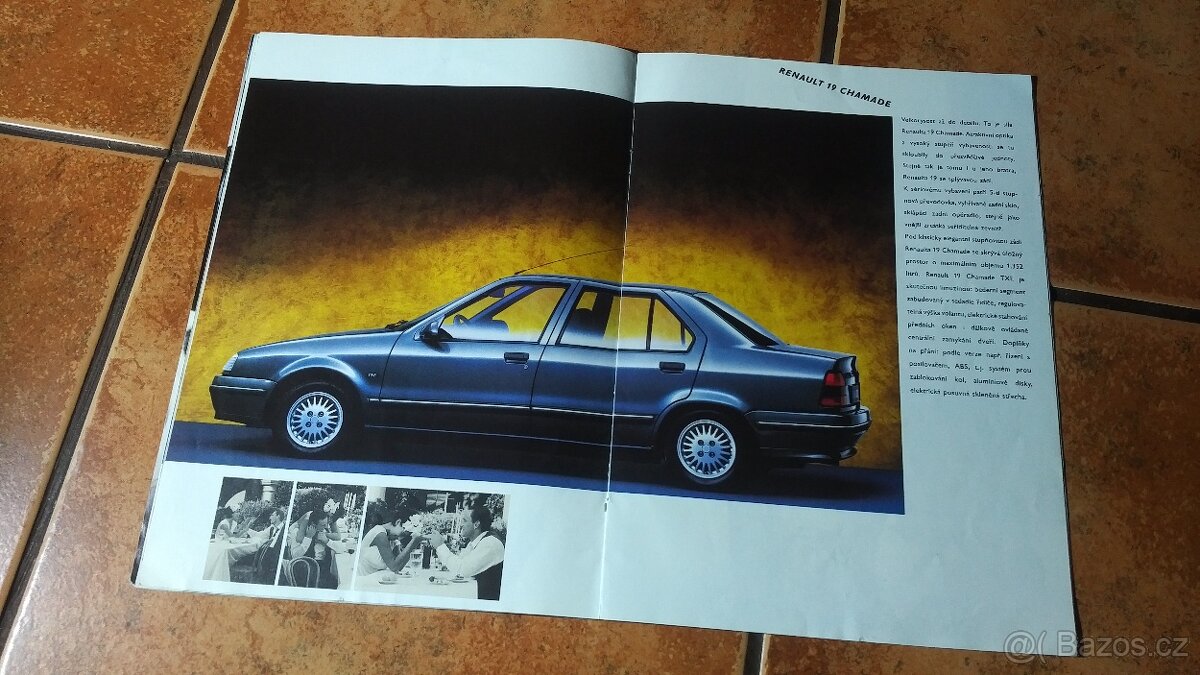 Katalog Renault r.1991 v CZ - Pěkný stav - 5