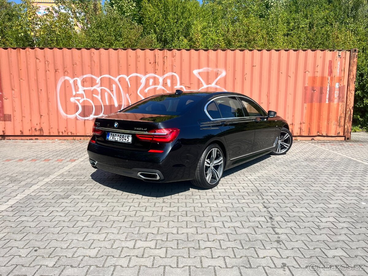 BMW 740 LONG, xDrive, 320k, 2018, 1.MAJ.,ČR, DPH - 5