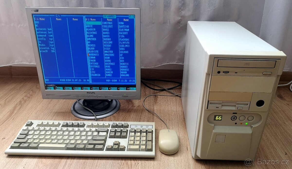 Predám Retro PC 486 DX2 66MHz (37) - 5