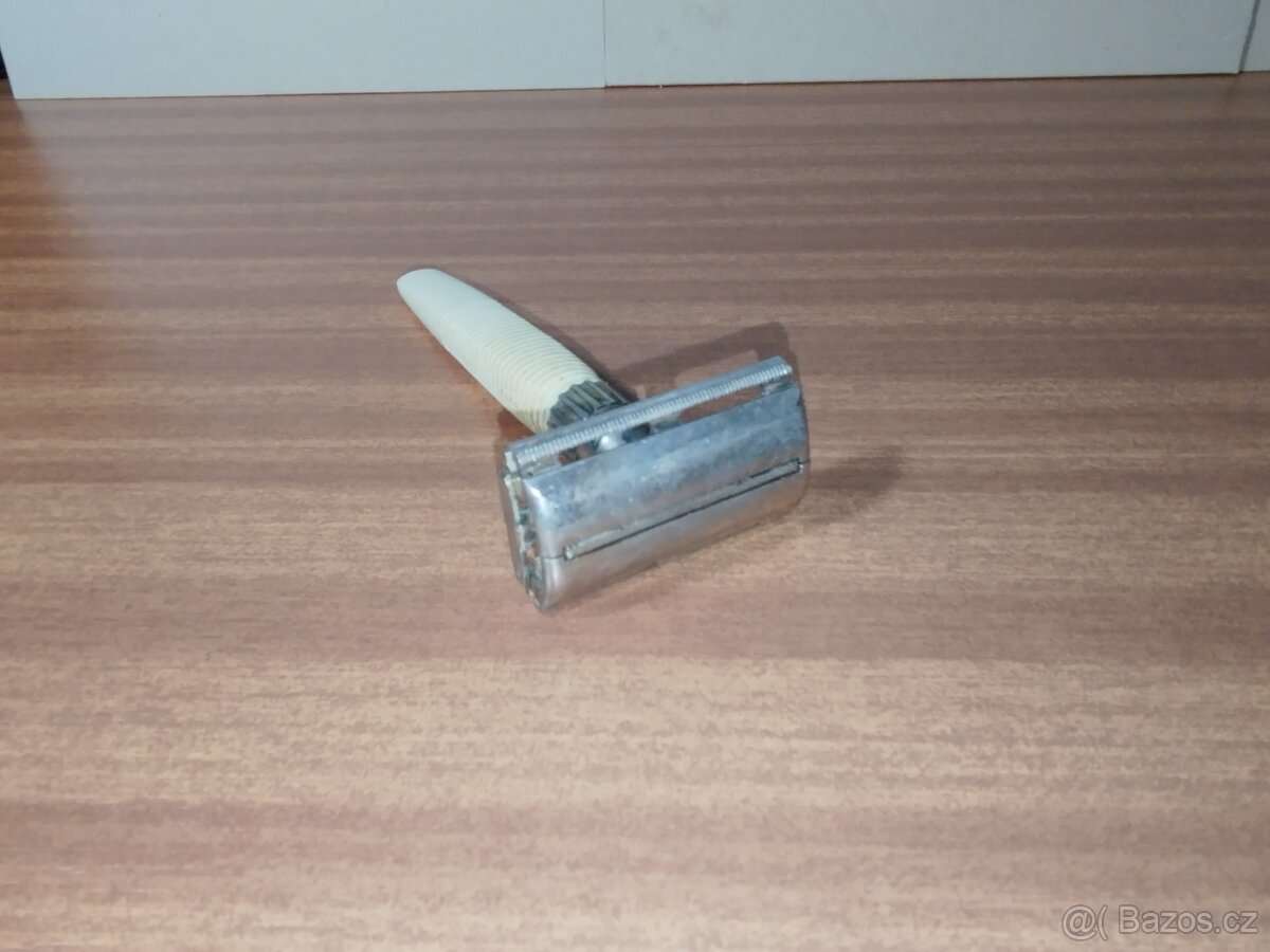 Retro holící strojek Soluna + Gillette - 5