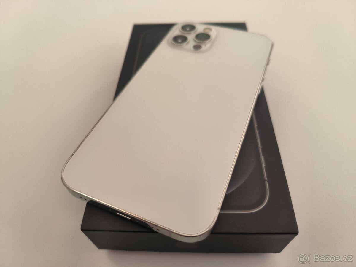 apple iphone 12 PRO 128gb Silver / Batéria 100% - 5