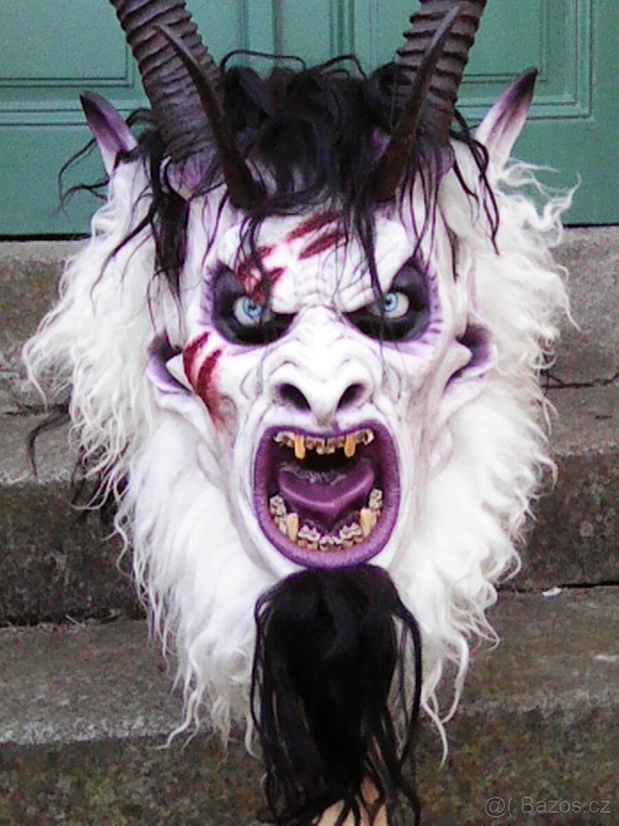 krampus maska DÉMONA - 5