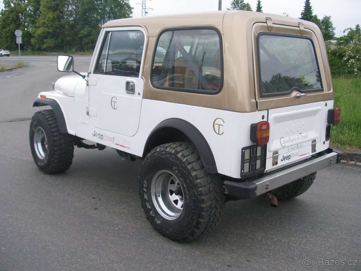 JEEP WRANGLER,2.4D,4x4,R.V.1983,BEZ KOROZE,NOVÁ STK