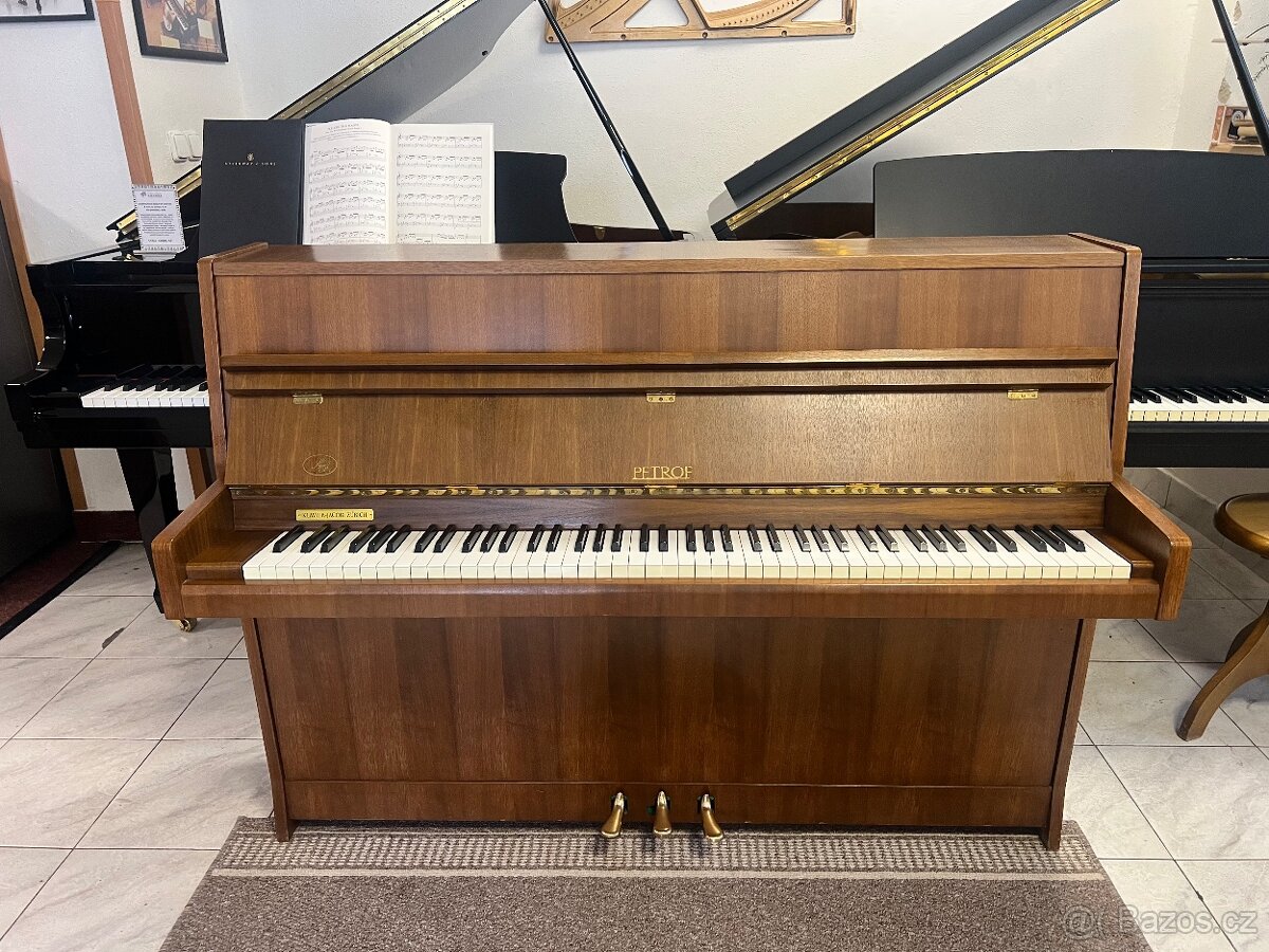 Petrof mod. 105 harmonie se zárukou, doprava PRODÁNO - 5