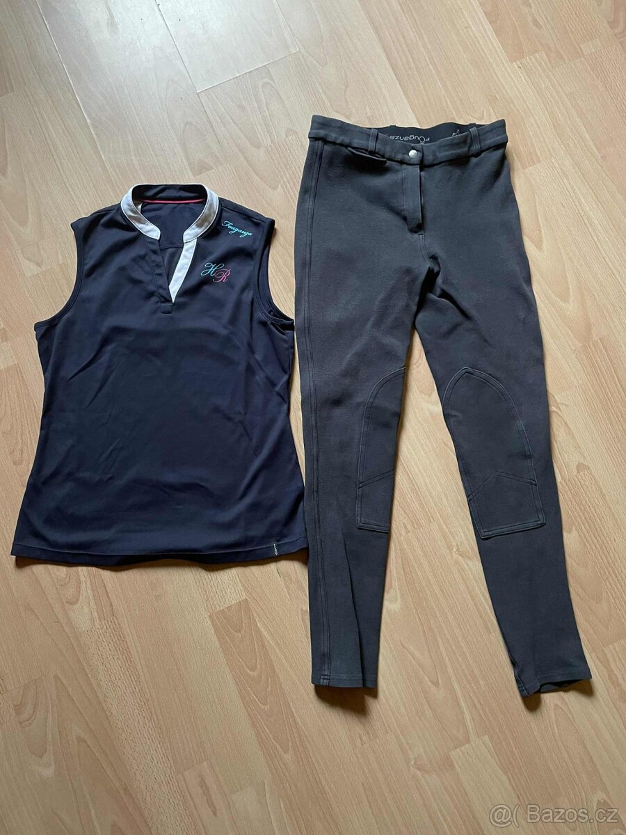 Jezdecká přilba, bičíky, chrániče na nohy - 5