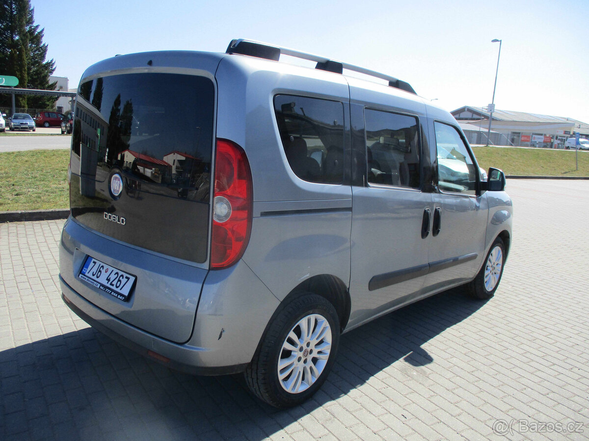 FIAT DOBLO 1,6MJTD 66kw 11/2011 7MÍST, BEZ KOROZE - 5