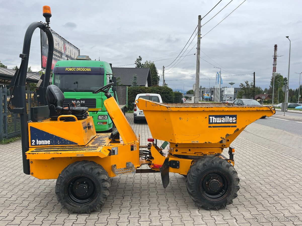 Dumper dempr sklápěč Thwaites Mach 471 2 tuny, hydrostatický - 5