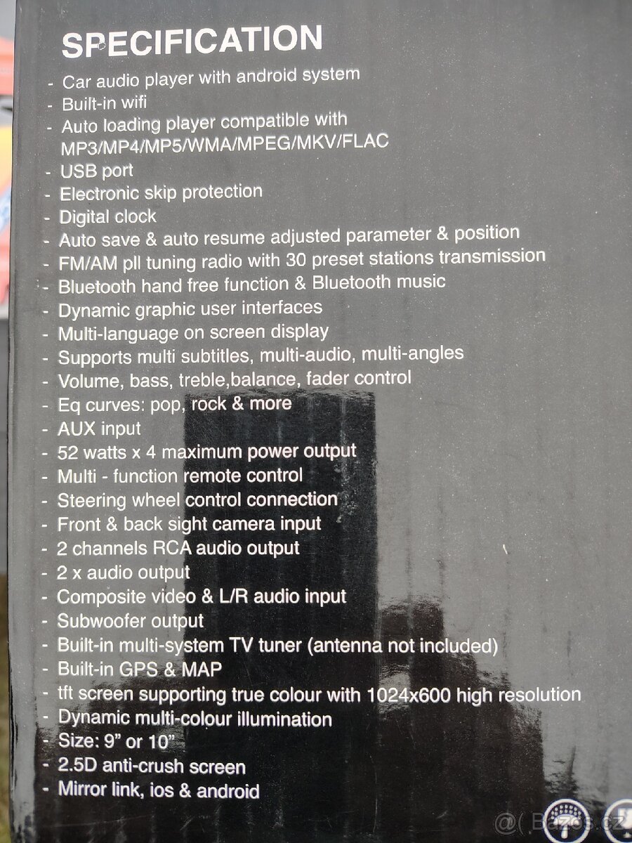 10"android dotykové rádio - 5