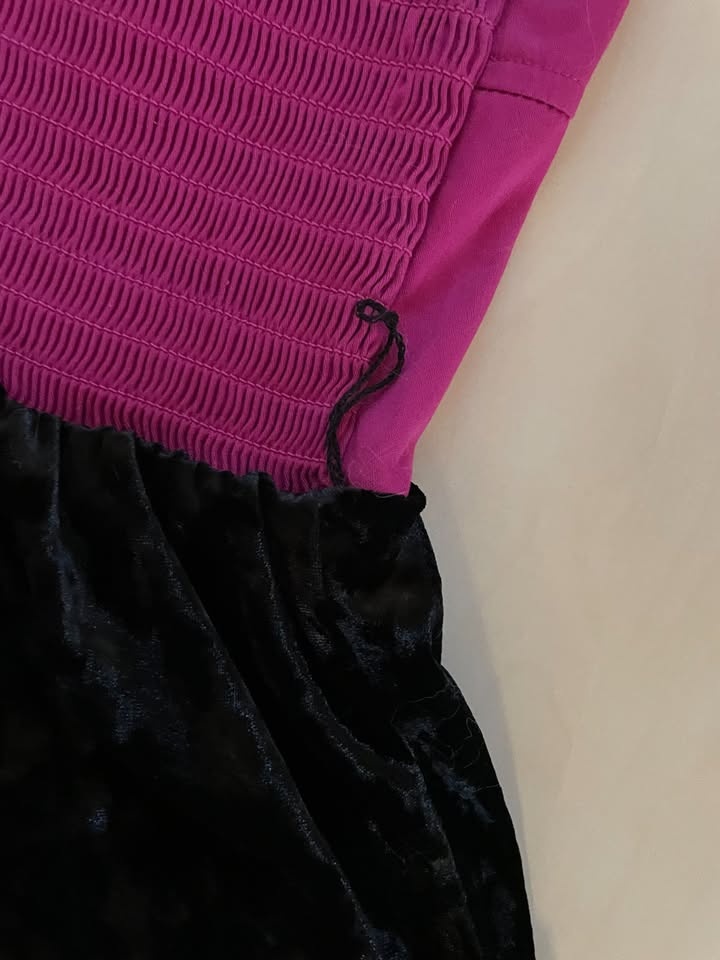 Nové sametové šaty vel S/M i XS, Aeropostale - 5