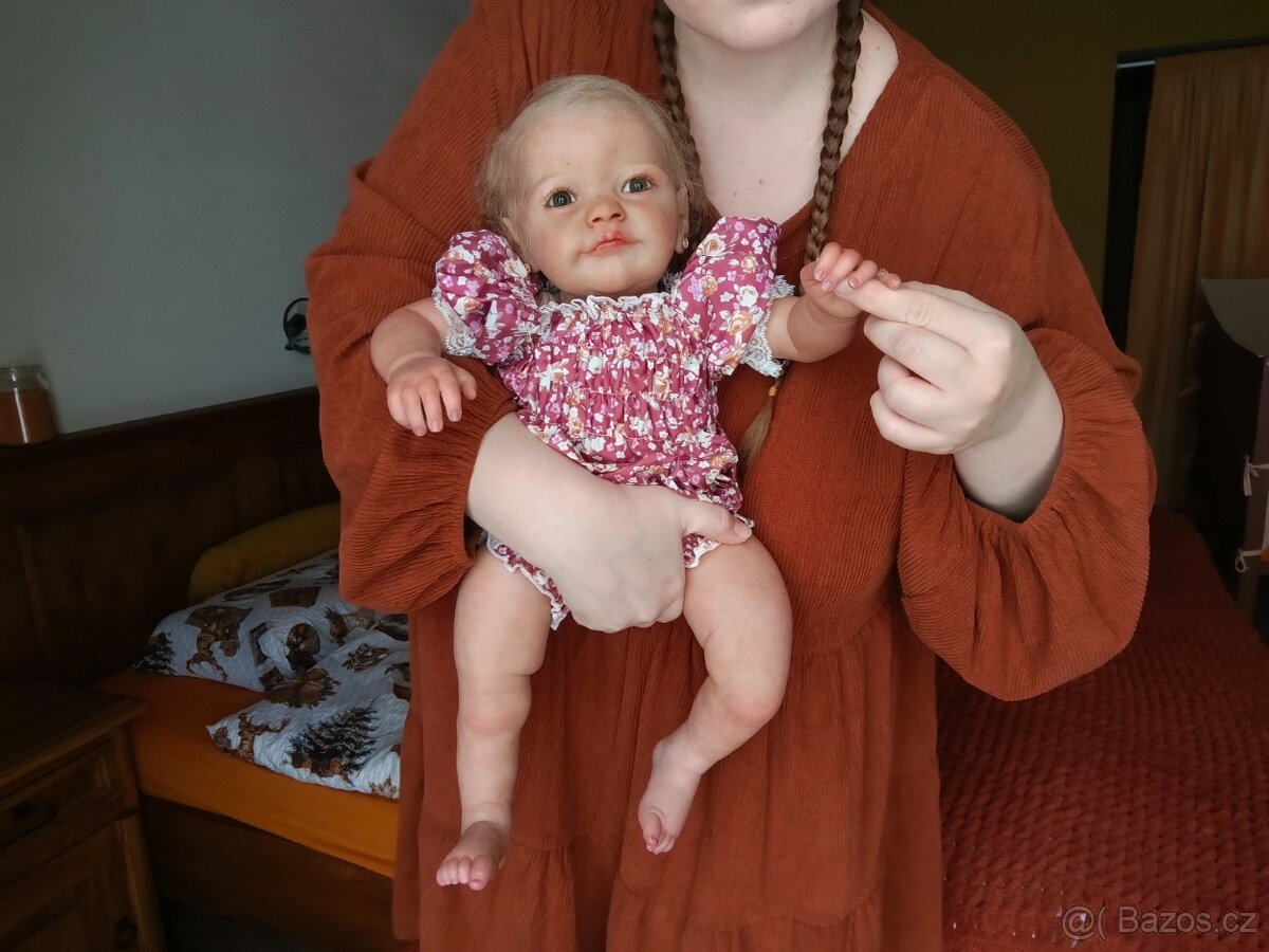 Reborn miminko panenka s výbavičkou - 5