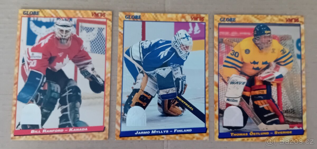Hokejové karty, 1995 Semic GLOBE 95, Top stav - 5
