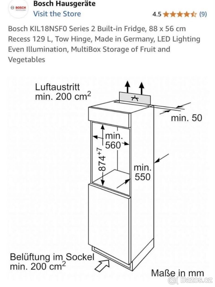 Lednice Zn.Bosch - 5