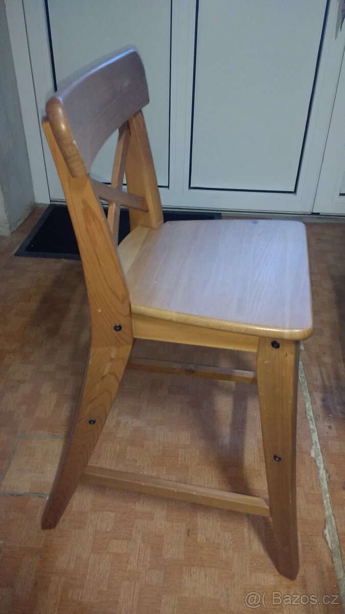 Dětská dřevěná židle IKEA Ingolf - 5