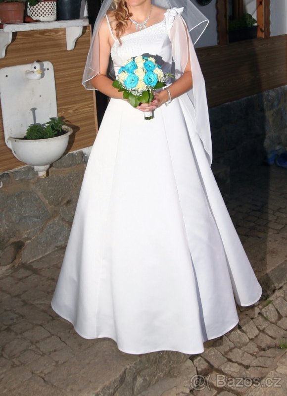 Svatební šaty boho styl/ antik - 5