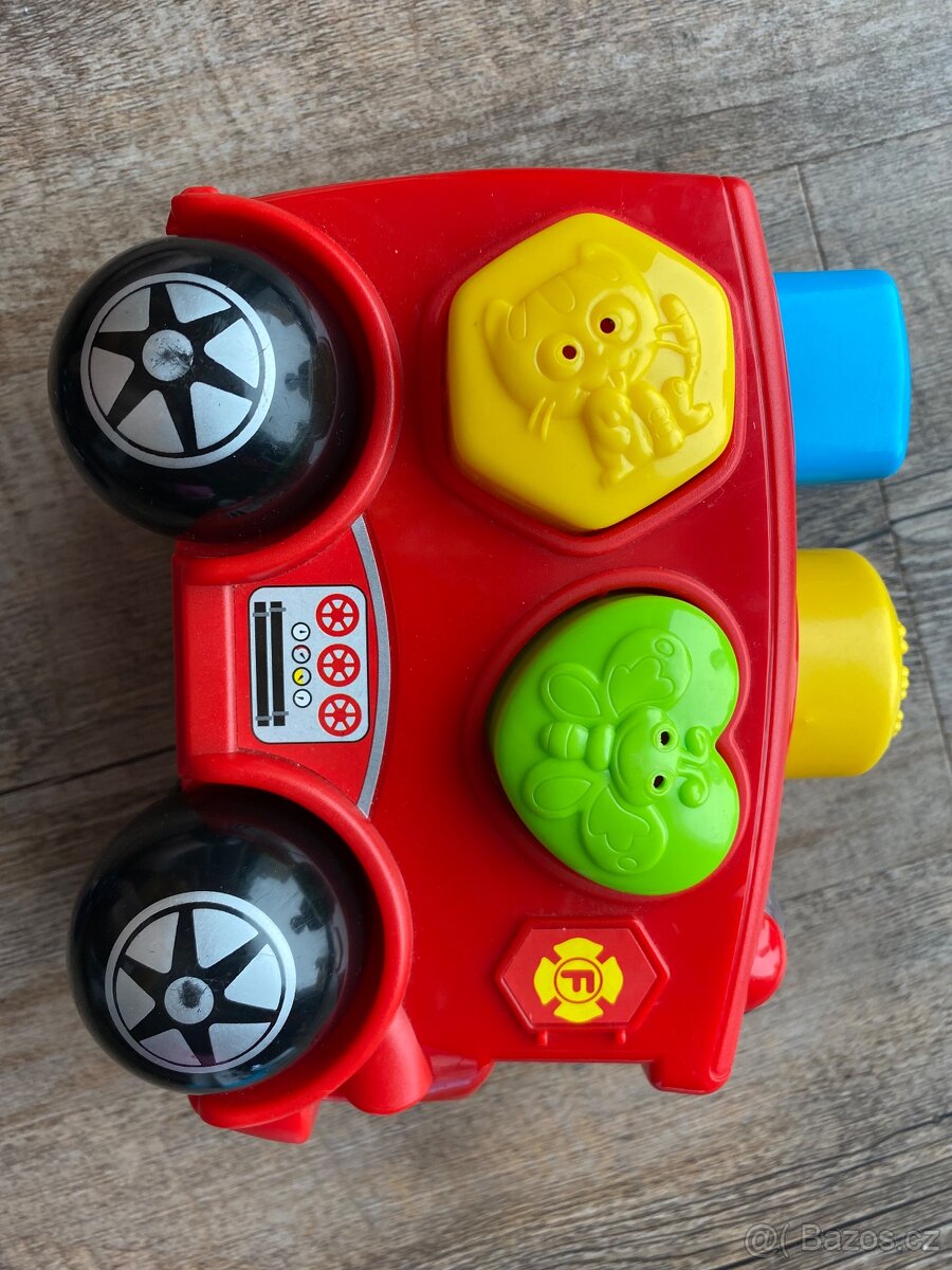 Autíčko tvary vkládací - 5