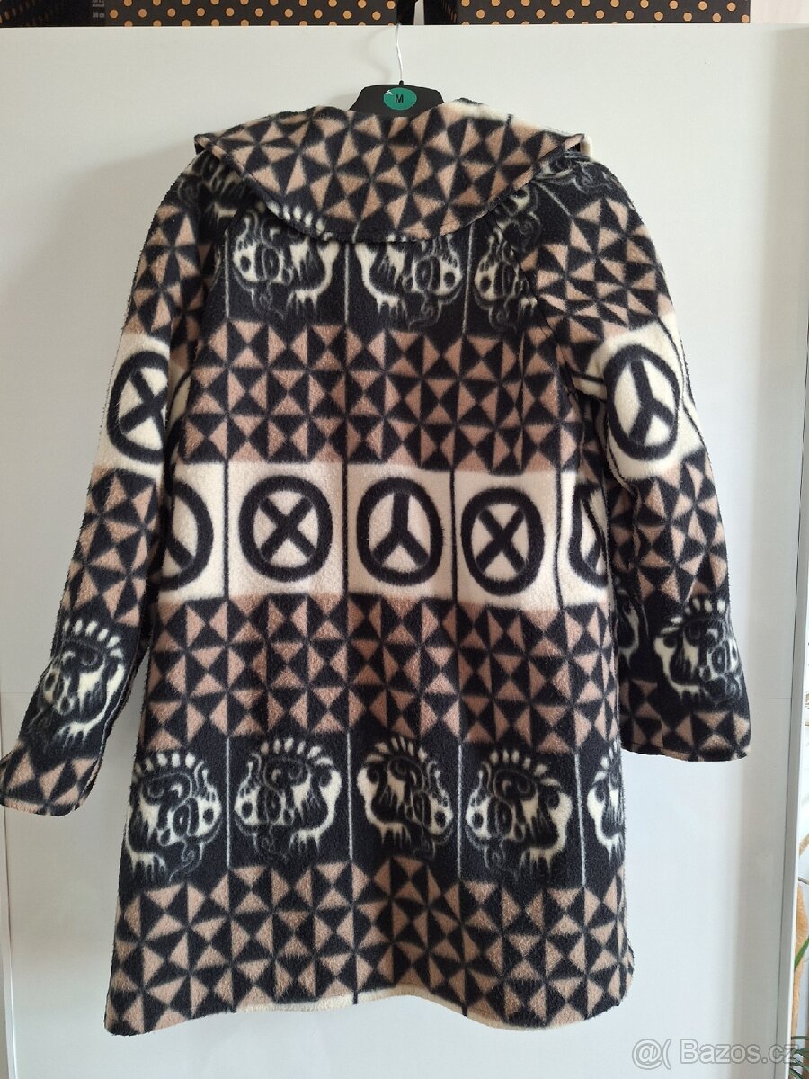 Kabát vlněný dámský kabát vel. XXL - 5