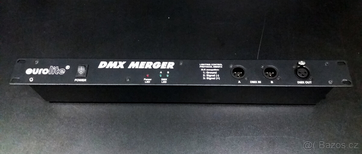 Eurolite DMX Merger - slučovač DMX signálu - 5