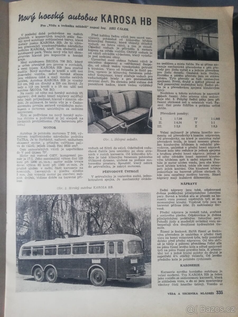 VĚDA A TECHNIKA MLÁDEŽI čísla 11, roku vydání 1955, VTM, - 5