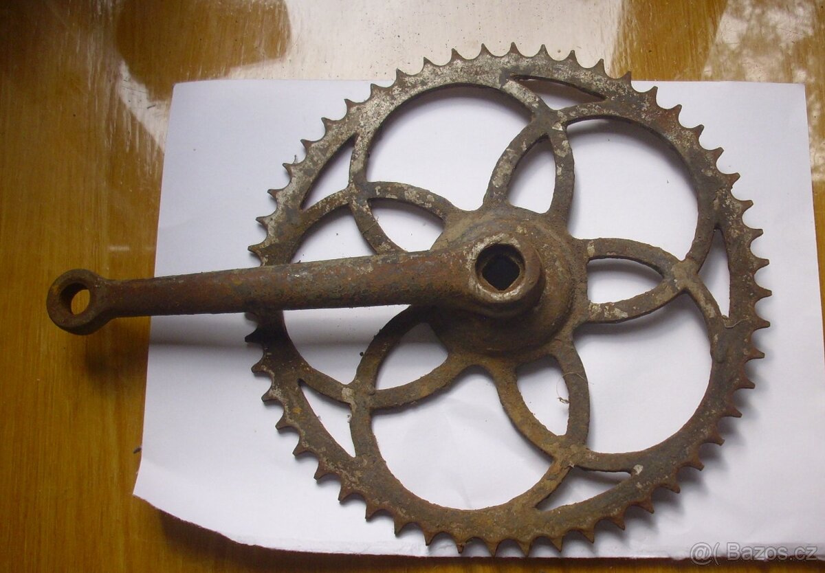 Kolečko z historického kola+páka - 5