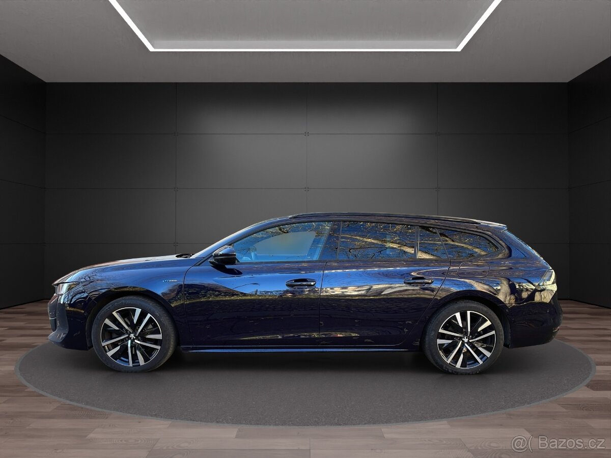 Peugeot 508 GT, 165kw, PHEV, pěkný vůz, DPH, SOH 96.8% - 5