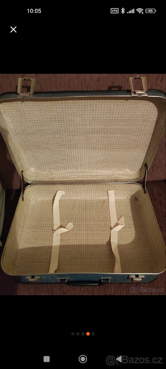 Retro cestovní kufr - 5