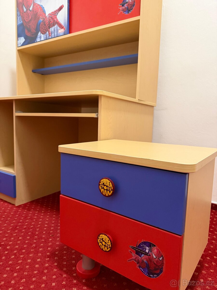 Prodám dětský nábytek SPIDERMAN - 5