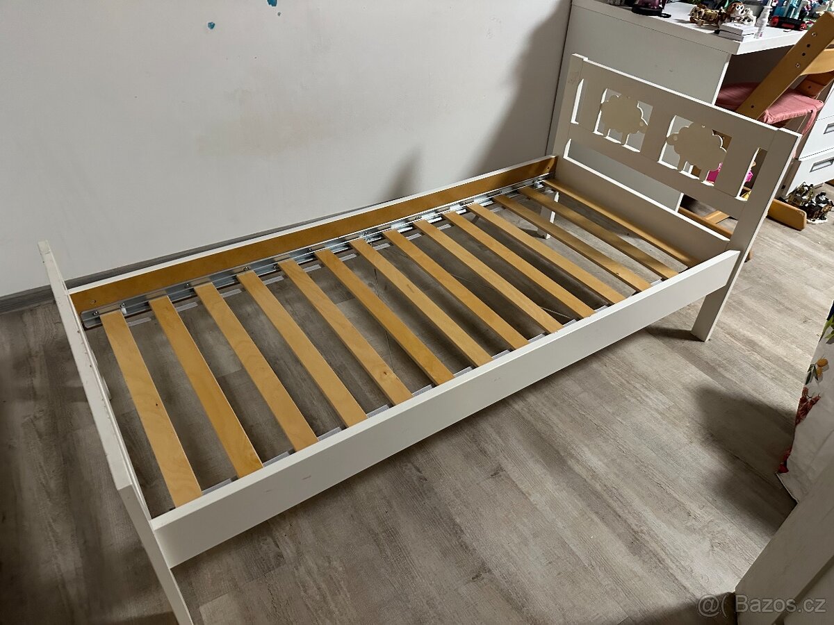 2x Bílá Dětská postel 160x70 - 5