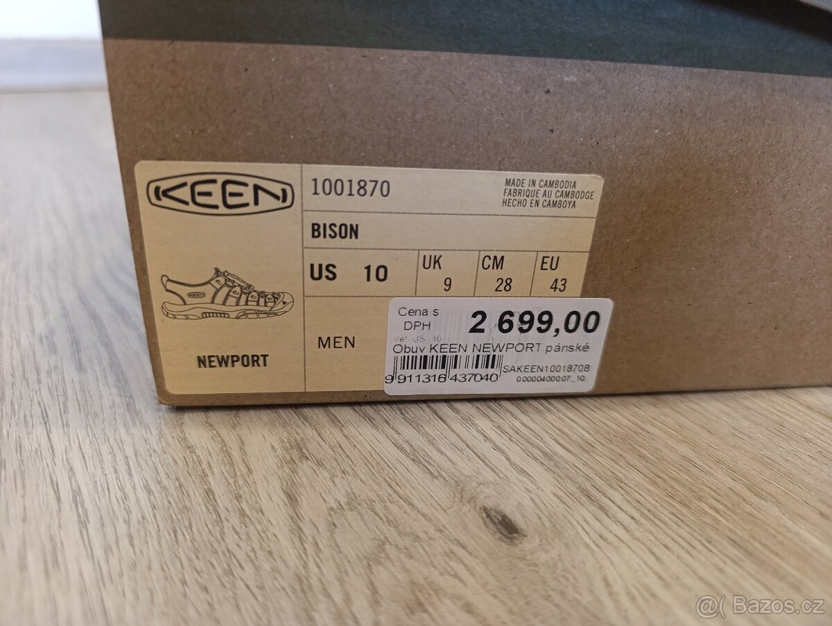 Prodám boty Keen - 5