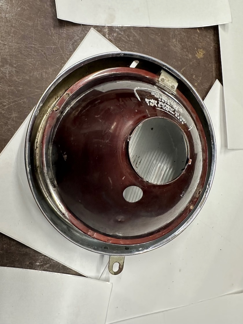 ORIG: nové prední svetlo JAWA 250 350 pan, ČZ 175, uloženka - 5