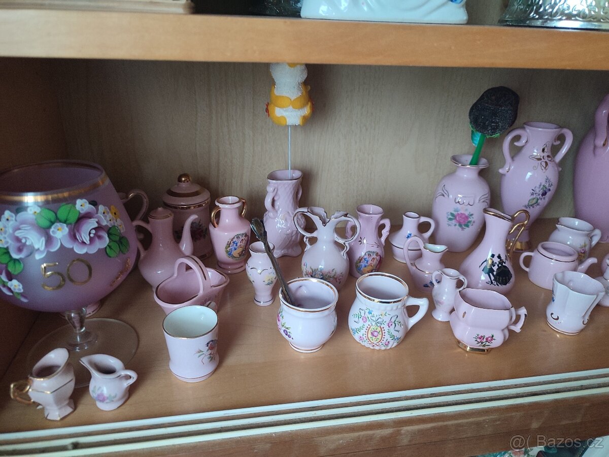 Hrnečky, sada porcelánu - 5