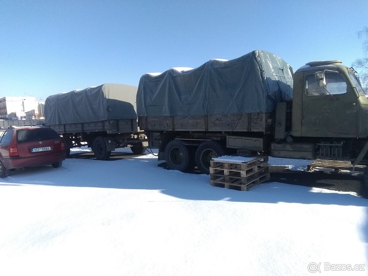 Prodám vojenský přívěs za PV3S - 5