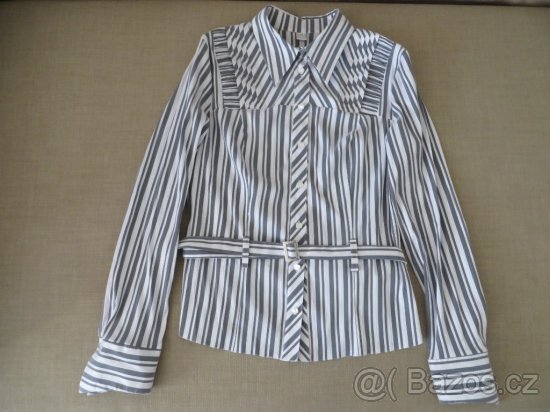 Dámská košile Vel.40 s páskem - 5