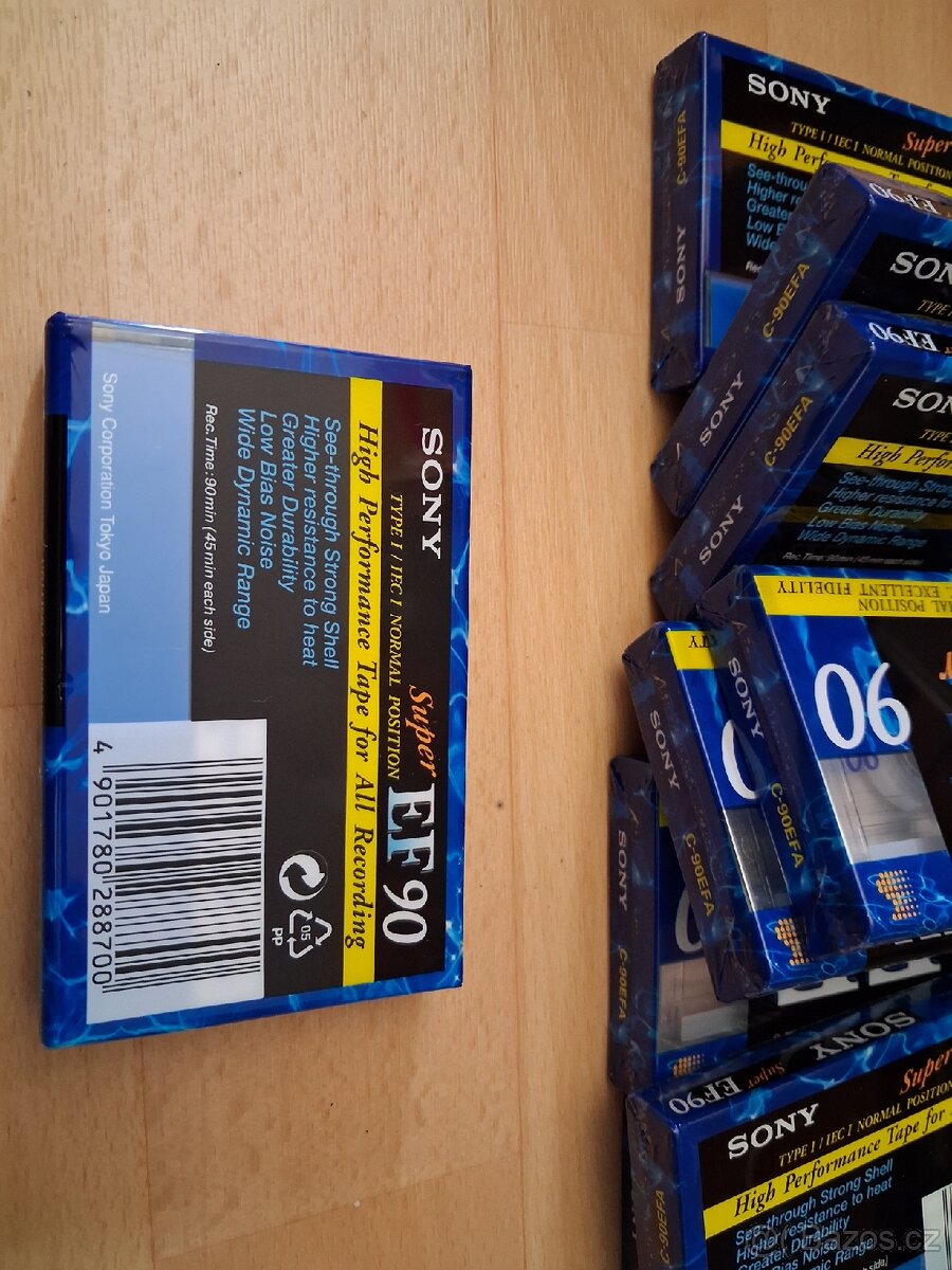 Audio kazety Sony EF90 - 5