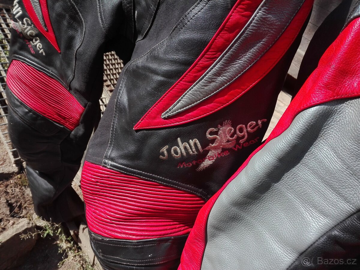 Prodám 2 dělené kožené kombinézy - 5