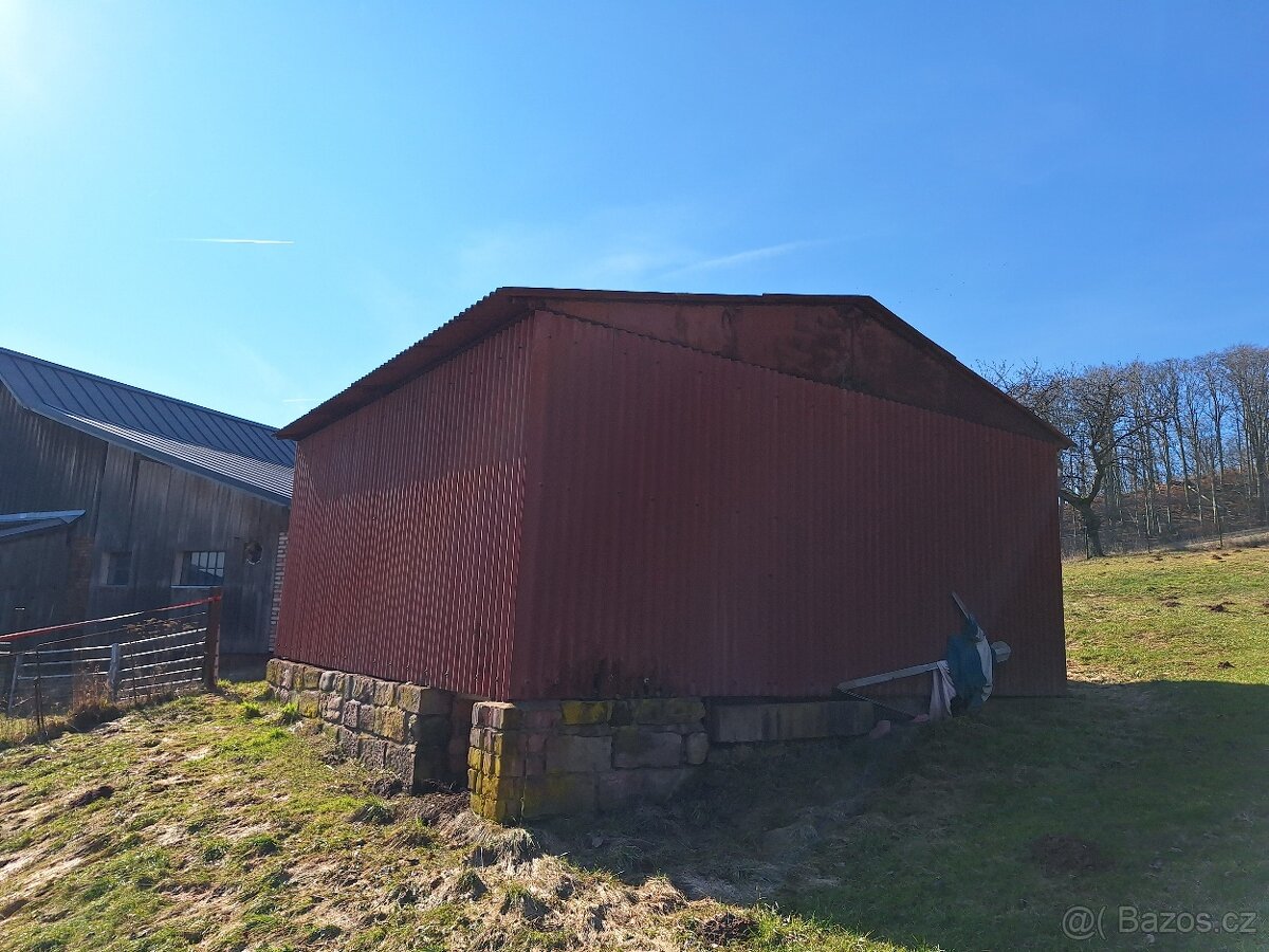 Plechová stáj/hala - 5