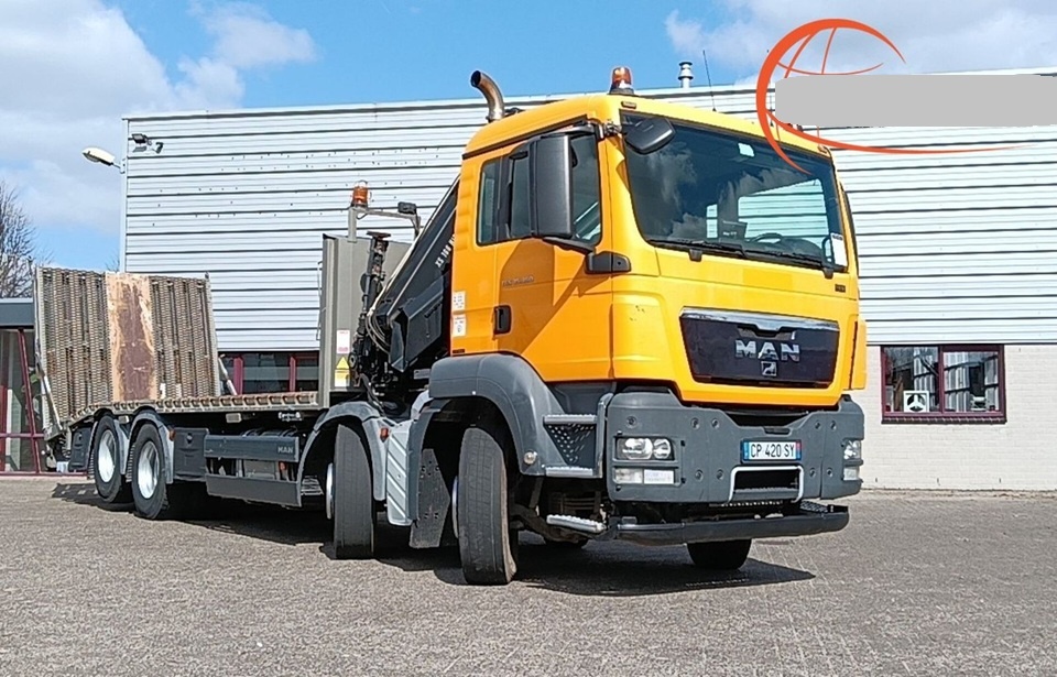 MAN TGS 35.360 - 8x2–Odtahovka+HR-Hiab 166 E-2 HIDUO 16 t/m