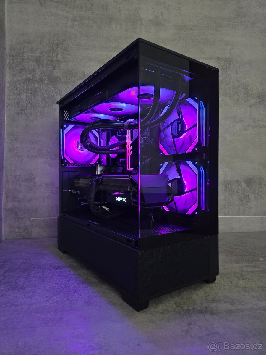 Herní PC AM5/Ryzen 7/RX9070XT/32GB RAM/2TB NVMe - 5