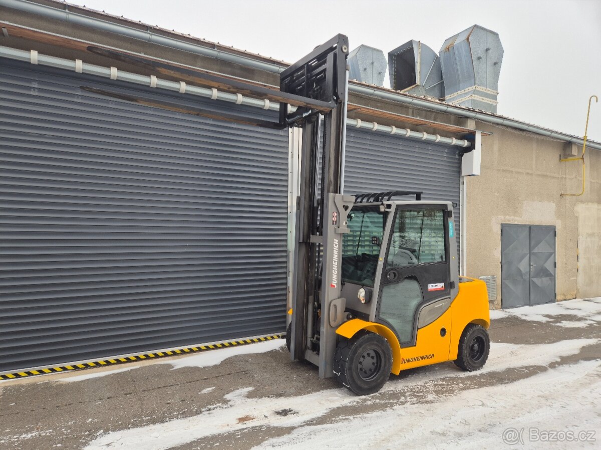 Použitý vysokozdvižný vozík Jungheinrich 5t, nafta - 5