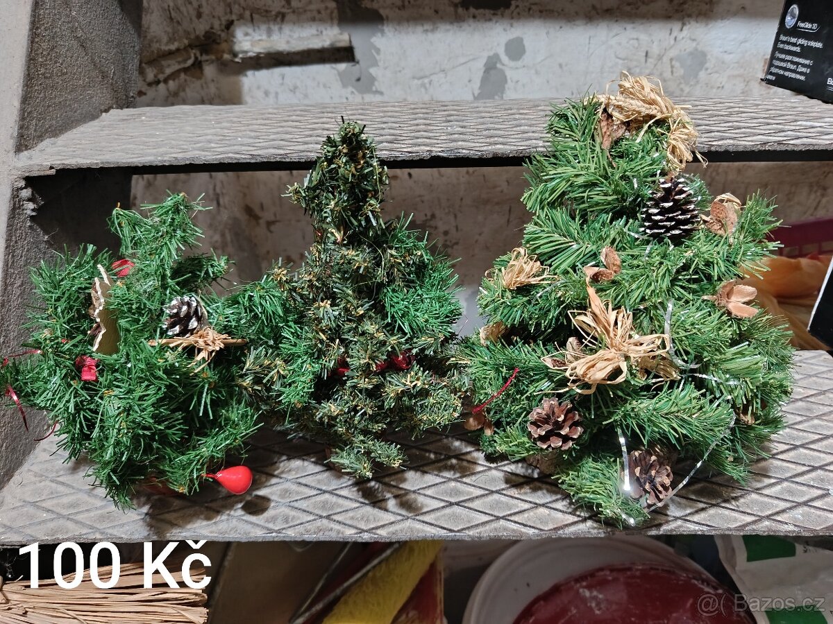 Různé vánoční ozdoby/dekorace - 5