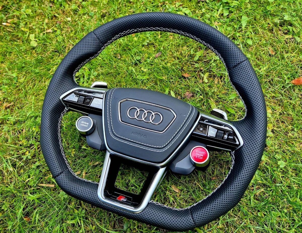 VYHRIEVANY AUDI VOLANT - sport - START/STOP ovladanie - 5