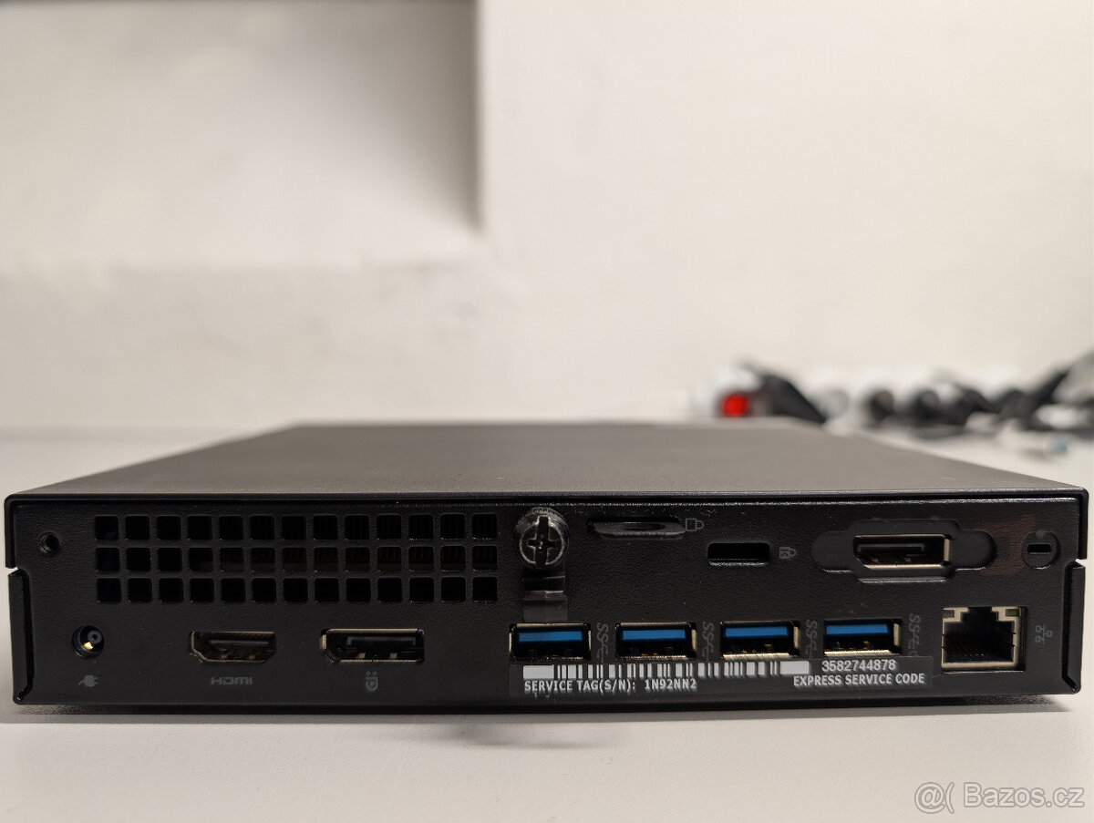 DELL 7050 - i3 7100T, 16GB RAM, 256GB SSD, OS, ZÁRUKA - 5