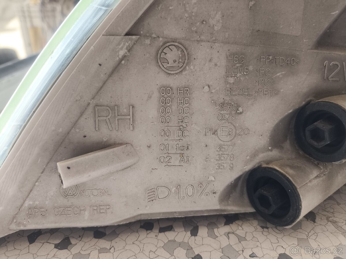Octavia 2 PP světlomet - 5