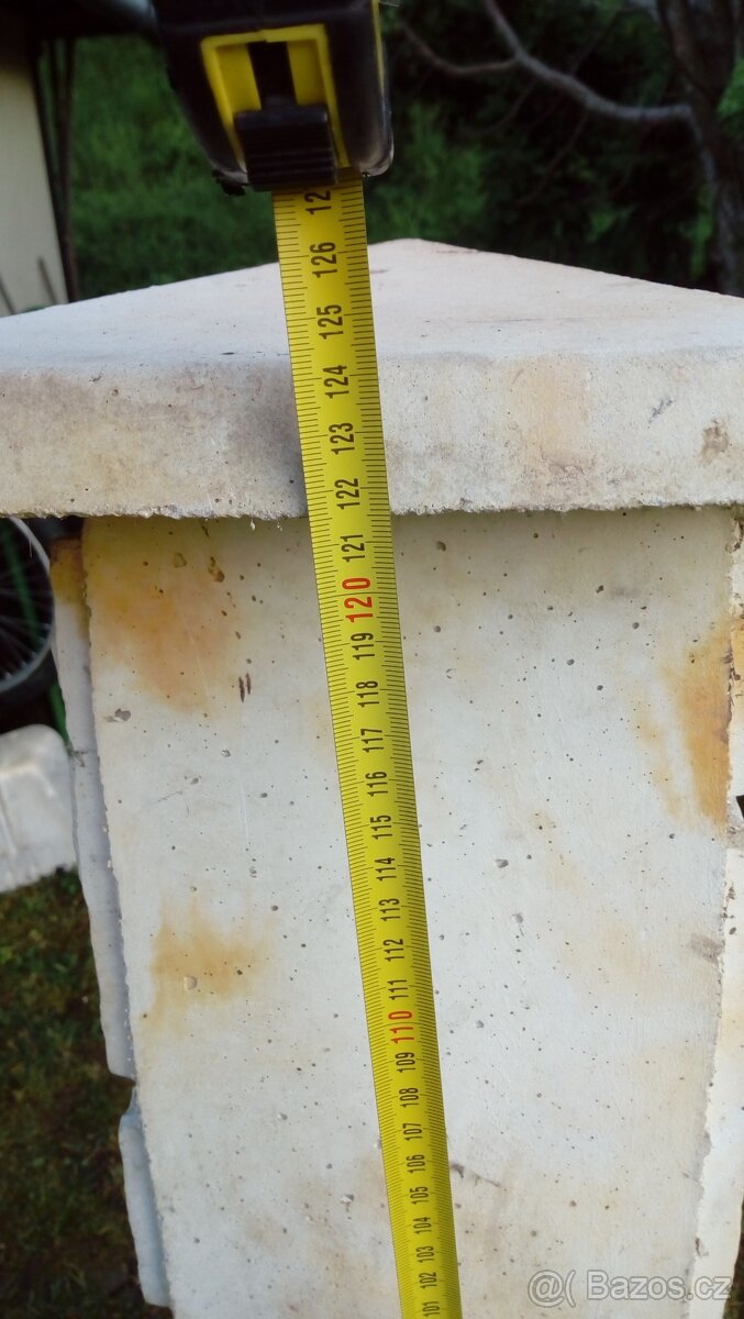 Plotový sloupek - umělý kámen - 5