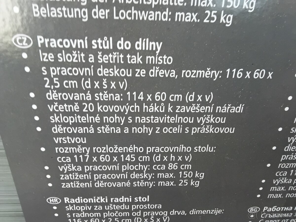 Pracovní stůl. - 5