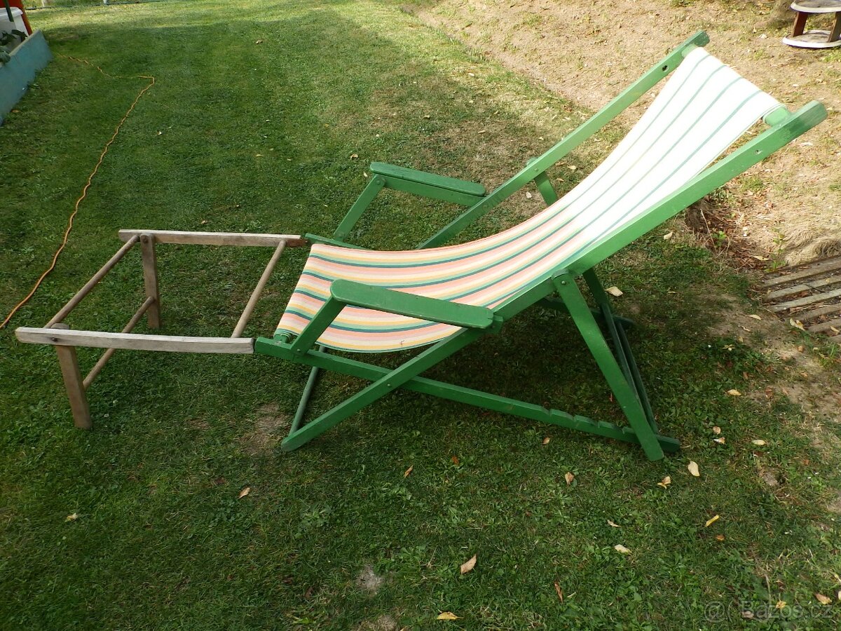 lehátka retro skládací - 5